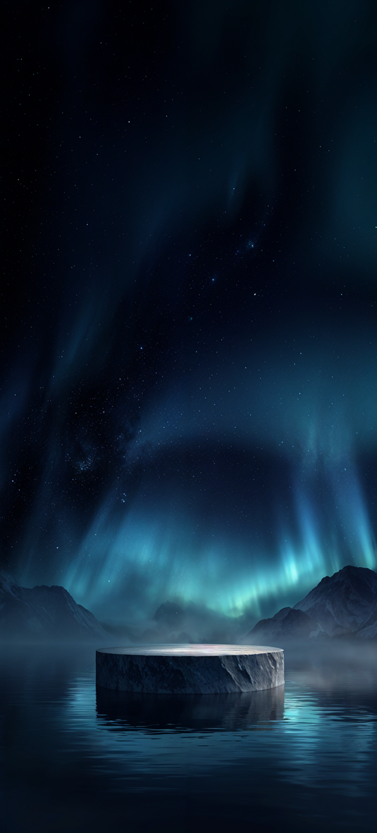 Aurora Background Mobile